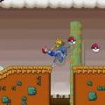 Pokemon en bicicleta